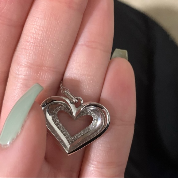 Zales Jewelry - Heart shaped pendant necklace